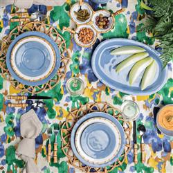 Juliska Puro Modern Classic Chambray Ceramic 4 Piece Place Setting|