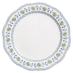 Juliska Villa Seville French Chambray Floral Ceramic 4 Piece Place Setting|