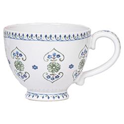 Juliska Villa Seville French Chambray Floral Ceramic 4 Piece Place Setting|