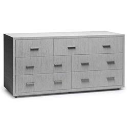 Livia Modern Classic Mist Grey Sisal Dresser|