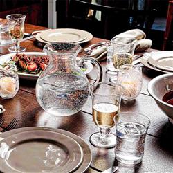 Juliska Provence Modern Classic Clear Glass Pitcher|