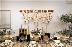 Alma Coastal Natural Cotton Macrame Woven Wood Wall Decor|