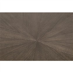 Courtney Modern Classic Brown Wood Round Pedestal Side End Table|