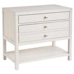 Bennett Modern Classic White Oak Nightstand|
