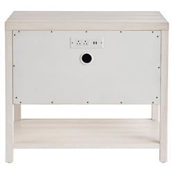 Bennett Modern Classic White Oak Nightstand|