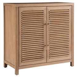 Camilla Coastal Beach Brown Oak Bar Cabinet|