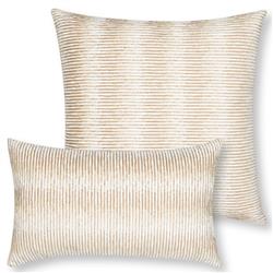 Progress Coastal Beach Honey Indoor Outdoor Lumbar Pillow - 12x20|