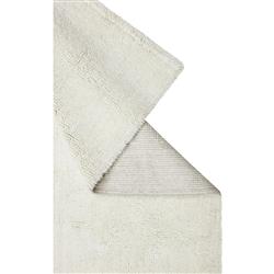 Silhouette Modern Cream Wool Washable Solid Rug - 5'11"x6'7"|