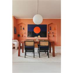 Silhouette Modern Cream Wool Washable Solid Rug - 5'11"x6'7"|