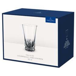Grand Royal Hollywood Regency Crystal Glass Highball - Set of 2|