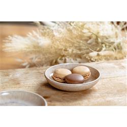 Perlemor Coastal Beach Beige Porcelain Dip Bowl|