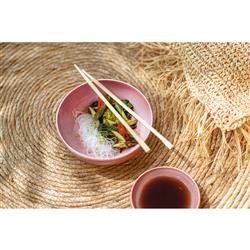 Perlemor Coastal Beach Coral Pink Porcelain Dip Bowl|