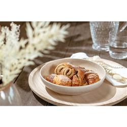 Perlemor Coastal Beach Beige Porcelain Pasta Bowl|