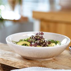 Perlemor Coastal Beach Beige Porcelain Dinner Bowl|