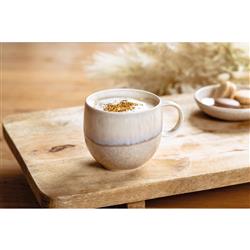Perlemor Coastal Beach Beige Porcelain Mug|