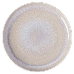 Perlemor Coastal Beach Beige Porcelain Dinner Plate|