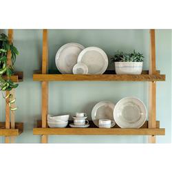 Perlemor Coastal Beach Beige Porcelain Dinner Plate|