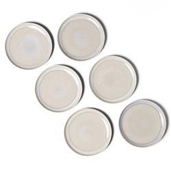 Perlemor Coastal Beach Beige Porcelain Dinner Plate|