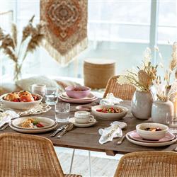 Perlemor Coastal Beach Coral Pink Porcelain Mug|