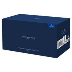 Grand Royal Gold Rim Crystal Old Fashioned Glass - Set of 2|