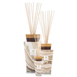 Baobab Collection Sand Siloli Beige Glass Natural Rattan Totem Diffuser - Small|
