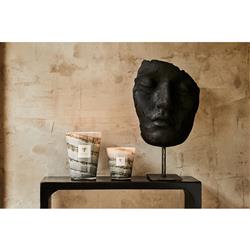 Baobab Collection Sand Atacama Industrial Grey Glass Scented Candle - Small|