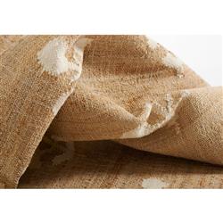 Francine French Country Natural Floral Patterned Jute Rug - 3'6"x5'6"|