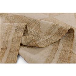 Nash Modern Classic Natural Jute Diamond Patterned Rug - 3'6"x5'6"|