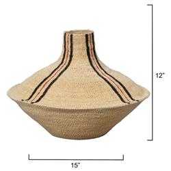 Tarin Coastal Beach Natural Seagrass Floor Basket|