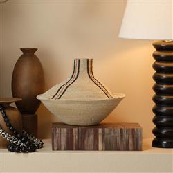 Tarin Coastal Beach Natural Seagrass Floor Basket|