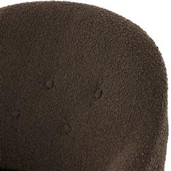 Margaret French Country Dark Brown Performance Wood Chaise Lounge|