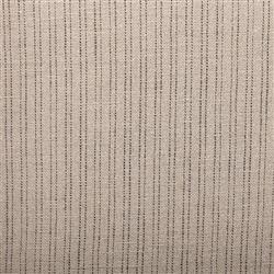 Sarah Coastal Beach Beige Stripe Woven Cane Oak Arm Chair|