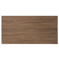 Lana Rustic Lodge Grey Oak Wood Nightstand|