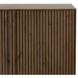 Lana Rustic Lodge Grey Oak Wood Sideboard|