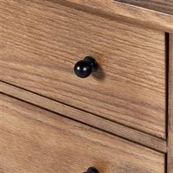 Gavin Rustic Brown Oak Rectangular Kitchen Island - 118"W|