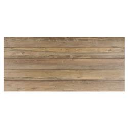 Aisha Rustic Natural Reclaimed Teak Rectangular Outdoor Dining Table - 92.5"W|