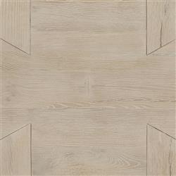 Brissy Rustic Lodge Cream Oak Square End Table|