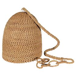Palecek Green Oaks Coastal Beach Rope Rattan Woven Pendant|