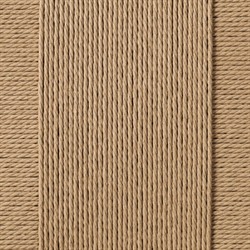 Ronan Coastal Beige Upholstered Seat Woven Rush Brown Oak Wood Dining Side Chair|