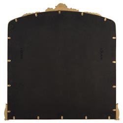 Ambrose French Country Antique Gold Metal Ornate Wall Mirror|