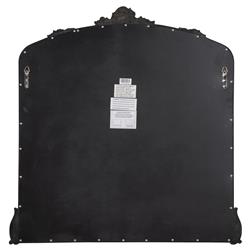 Ambrose French Country Oil Rubbed Bronze Metal Ornate Wall Mirror|