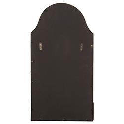 Socorro Hollywood Regency Antique Bronze Metal Wall Mirror|