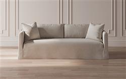 Kaoru Sea Salt Performance Slipcovered Sofa - 90"|