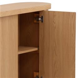 Elon Coastal Beach Natural Woven Cane Sideboard - 47''W|