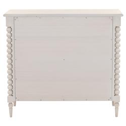 Calypso Updated Traditional Whitewash Oak Bobbin Dresser|