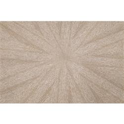 Courtney Modern Classic Natural Grey Wood Round Coffee Table|