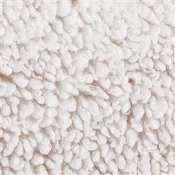 Waverly Modern Classic Off White Faux Shearling Arm Chair|