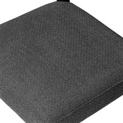 Ely Rustic Lodge Black Performance Wood Frame Dining Side Chair|