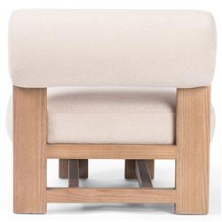Carlo Modern Classic Cream Performance Occasional Chair|