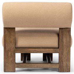 Carlo Modern Classic Brown Performance Occasional Chair|